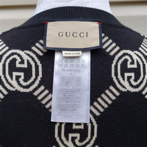 gucci snow white sweater with sequins|Reversible Interlocking G wool sweater .